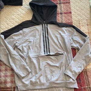 3 FOR $20 ADIDAS HOODIE WITH ZIP POCKET